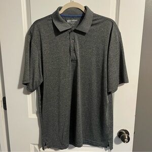 Northpoint Men's Gray Polo Shirt Men’s size Large. Athletic stretch